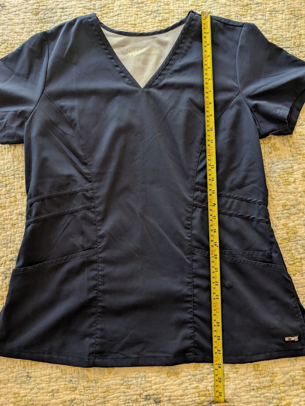 Grey's Anatomy Navy V-Neck Scrub Top & Pants Set - Picture 10 of 12